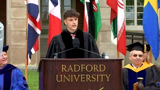 Nick Mayhugh Inspiring Commencement Speech at Radford University 2022 [upl. by Teiv]