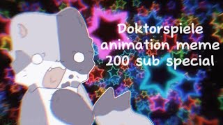 °Doktorspiele  animation meme  200 sub special  FlipaClip [upl. by Eemia]