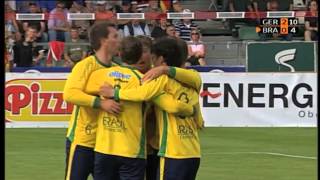 2011 IFA Faustball WM Halbfinale Deutschland vs Brasilien [upl. by Knutson453]