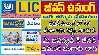 Lic జీవన్ ఉమంగ్ ప్లాన్ పూర్తి వివరాలు  Lic Jeevan Umang Complete details  Jeevan Umang 945 [upl. by Artapoelc69]