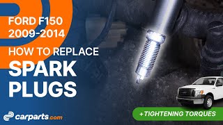 How to replace the Spark Plugs 20092014 Ford F150 ⚡ [upl. by Elihu794]