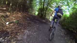 Mountain biking at Haldon forest park [upl. by Lossa]