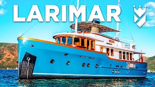 THIS GENTLEMANS YACHT WILL MAKE YOU DREAM OF OWNING HER quotLARIMARquot [upl. by Hutner]