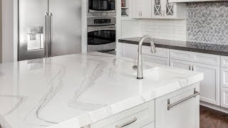 How To DIY Faux Marble Countertops For Under 100 According To a Pro Designer [upl. by Rae]