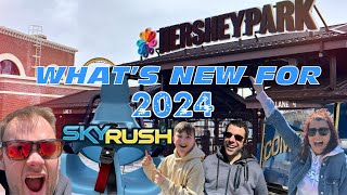 Hersheypark New For 2024 [upl. by Grassi]