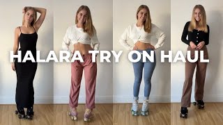 HALARA CLOTHING TRY ON HAUL 2024 [upl. by Winou]