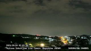 【絶景LIVE】桜島ライブカメラ（噴火・雲海・朝焼け） live camera volcanoSakurajima KagoshimaJapan [upl. by Nniroc]