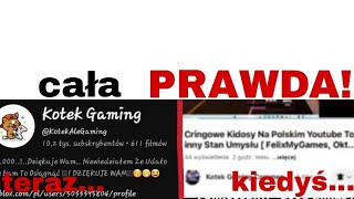 cała PRAWDA o KotekAleGaming was zszokuje [upl. by Occor282]