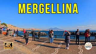 Walking Tour Napoli Mergellina 4K UHD virtualnapoli [upl. by Harl]