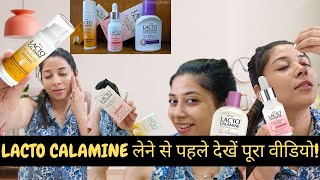 LACTO CALAMINE PRODUCTS REVIEW AND DEMO  lacto calamine Anti Blemish cream [upl. by Eerahs963]