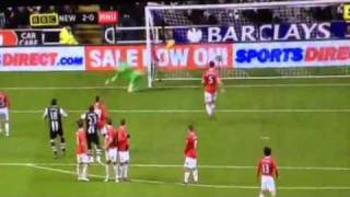 Cabaye Newcastle 3 man u 0 [upl. by Eladnor]