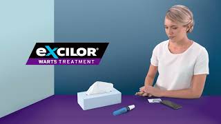 Excilor® 2 in 1 Warts Treatment  Product Instructions [upl. by Htebazle]