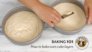 How to bake even cake layers [upl. by Eninaj]