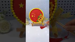 How to make a showpiece with clay  short clay youtub video  ❤️❤️❤️❤️❤️❤️❤️ [upl. by Euqinahc590]