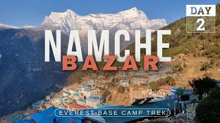 Everest Base Camp Trek II Day2 II Monjo to Namche Bazar II Solo Trek II Without Guide amp Porter [upl. by Dimitri]