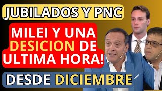 💥URGENTE❗ ESTO VA A HACER MILEI con los JUBILADOS Y PENSIONADOS DE ANSES en DICIEMBRE 2024 [upl. by Acceber]