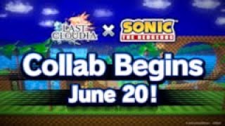 Last Cloudia x Sonic the Hedgehog Collaboration Event Announced [upl. by Aimar]