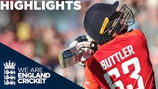 Buttler Leads England To Huge Score  England v Australia IT20 2018  Highlights [upl. by Oilicec245]