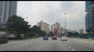 Old Klang road Kuala Lumpur highway driving experience [upl. by Akinet]