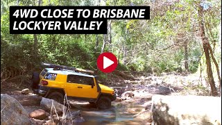 I found this amazing 4wd track in my FJ Cruiser just outside Brisbane  Lockyer Valley National Park [upl. by Lativa]