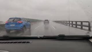 Um dia de chuva na Ponte RioNiteroi [upl. by Yhtommit]