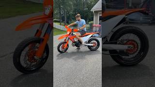 2024 KTM 250 xcw Supermoto motocross ktm supermotorbikes [upl. by Rudd927]