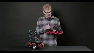 K2 VO2 S 90 PRO Adult Inline Skates [upl. by Retnyw640]