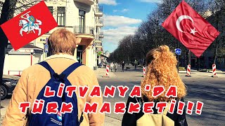 LİTVANYADA MARKET FİYATLARI  Erasmus Vlog [upl. by Tremaine]