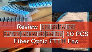 Review 𝗛𝗶𝗴𝗵 𝗤𝘂𝗮𝗹𝗶𝘁𝘆 10 PCS Fiber Optic FTTH Fast Connector SC  UPC Fast Konektor FO 1 [upl. by Ihtraa]