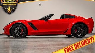 2019 CORVETTE Z06 2LZ 11K MILES TORCH RED NAVI FREE ENCLOSED DELIVERY FOR SALE R3MOTORCARSCOM [upl. by Ecart670]