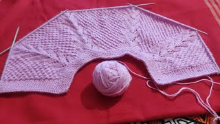 New Born Baby 🐥 Sweater Design  In Hindiगले से शुरू होने वाला बेबी स्वेटर डिजाइन india knitting [upl. by Adnovaj]