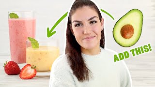 5 Ingredients to Make Your Smoothie Blood Sugar Friendly Avoid the Spike [upl. by Anniken]