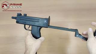 Submetralhadora Airgun M11 Cobray Ingram Co2 45mm [upl. by Franza]