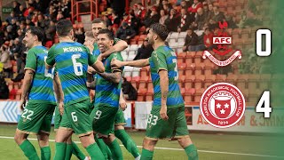 Airdrie FC 04 Hamilton Accies  Match Highlights [upl. by Greenland]