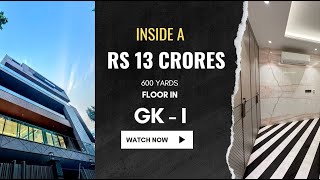 Inside a 13 Crores Delhi Property for Sale South Delhi  Greater Kailash homes for sale [upl. by Liartnod727]