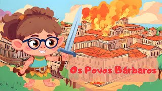 Os povos bárbaros  História 1º ciclo  O Troll explica [upl. by Aihseyn135]