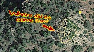 Ancient RUINS found on Google Earth 30 miles into the desert ALONE Insane Discovery Fortress [upl. by Oicnedurp]