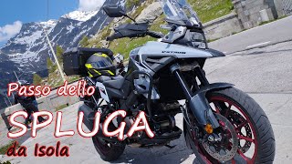 Passo dello Spluga in moto da Isola a Splugen [upl. by Sheedy]