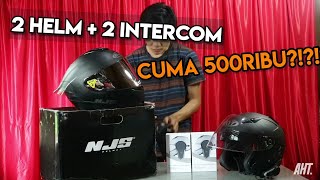 HELM NJS  KYT  INTERCOM 500 RIBU DOANG KOK BISA BUKAN CLICKBAIT [upl. by Mckinney906]