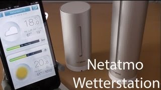 Netatmo Wetterstation für iPhoneiPad und Android  Review [upl. by Naejamron]