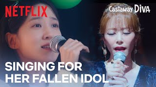 On stage with my KPop bias 🎵 Someday  Park Eunbin  Castaway Diva Ep 2  Netflix EN CC [upl. by Akerdnuhs655]