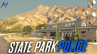 FiveM MLO  STATE PARK PD GTA V [upl. by Bilbe]