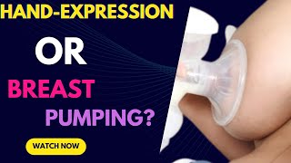 Hand Expression vs Breast Pumping Which is More Efficient in Milk Production [upl. by Essirahc691]