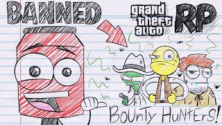 Serious Bounty Hunters got me BANNED in GTA 5 RP [upl. by Idnem]