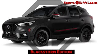 2024 MG Astor Blackstorm Edition Launched  Changes amp Feature List  Variants Wise Pricing [upl. by Olotrab]