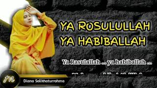 Ya Rasulullah Ya HabibballahDiana full lirik [upl. by Bertila513]