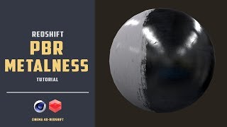 How to use metal Texture mapsSubstancePBR metalness with Redshift CINEMA 4D TUTORIAL [upl. by Rebbecca]