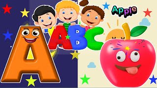 ABC Song  Kiddos Study Zone  ABC Phonics Song Abc Tiny Tots  ABC lyrics song abcdrhymesforkids [upl. by Etana]