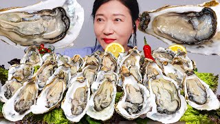 싱싱한 굴이 왔어요 😃 생굴 리얼사운드 먹방 raw oysters ASMR MUKBANG EATING SHOW [upl. by Weigle]