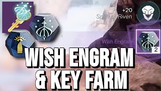 How To Easily Farm Wish Engrams amp Lair Keys  Destiny 2 [upl. by Reniar250]